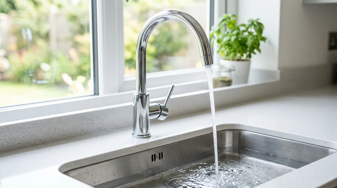 Local Plumbing Master Pros same day plumber fixing a faucet in Lithopolis, OH